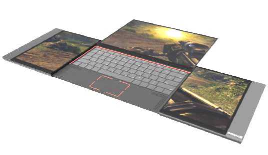Prime Gaming Laptop - игровой ноутбук с тремя дисплеями