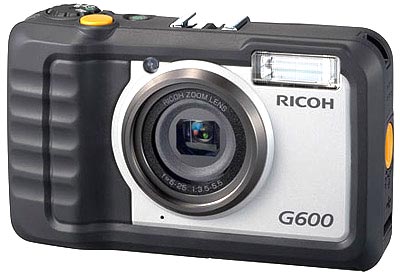 Ricoh G600 – пылевлагоустойчивый фотоаппарат