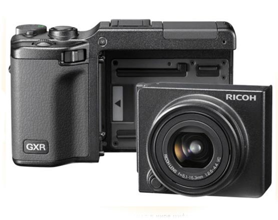 Ricoh GXR - уникальная цифровая 12,3-ПМ камера