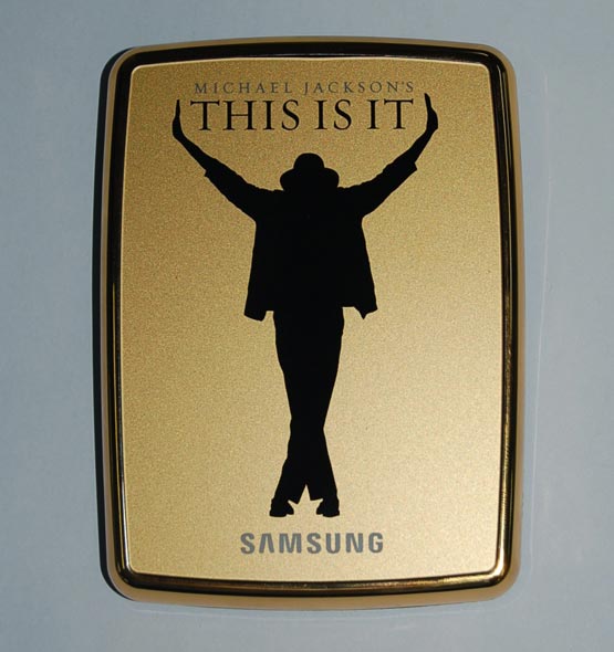 Жесткий диск Samsung памяти Майкла Джексона