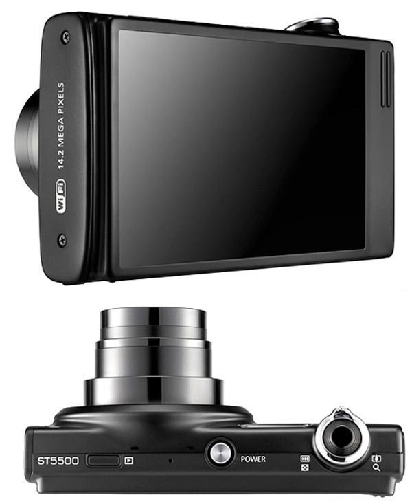 Samsung ST5500 и ST5000 - сенсорные 14-МП-фотокамеры