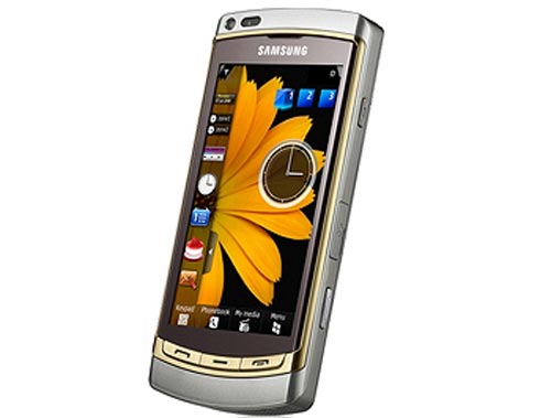 Samsung i8910 HD Gold Edition - коммуникатор в золотом корпусе
