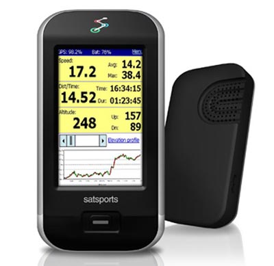Satsports Multi-sports GPS - многофункциональный навигатор для спортсменов