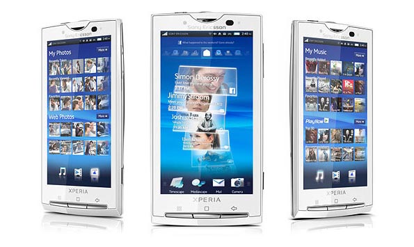 Sony Ericsson XPERIA X10 - смартфон с поддержкой интерфейса «мультитач».
