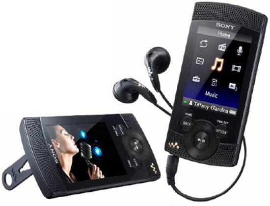 Walkman-плееры Sony NWZ-S544 и NWZ-S545 со встроенным динамиком
