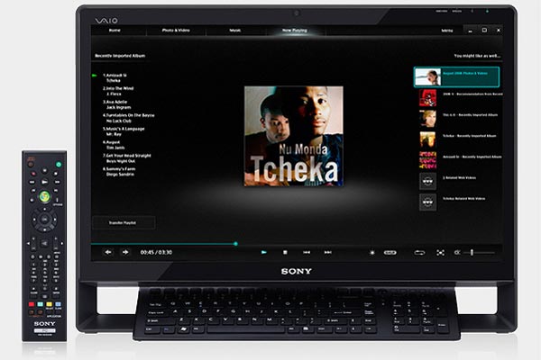 Sony VAIO L - «мультитач» десктопы-моноблоки «всё-в-одном»
