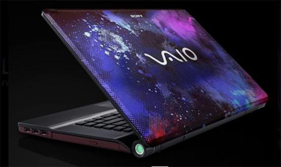 Sony VAIO Nebula FW -  16,4-дюймовый «космический» ноутбук