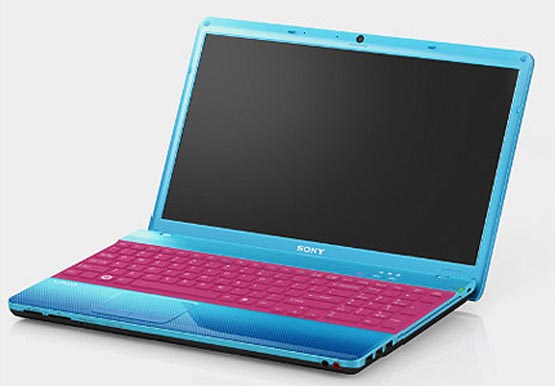 Sony Vaio E: разноцветные ноутбуки с 15,5-дюймовым дисплеем