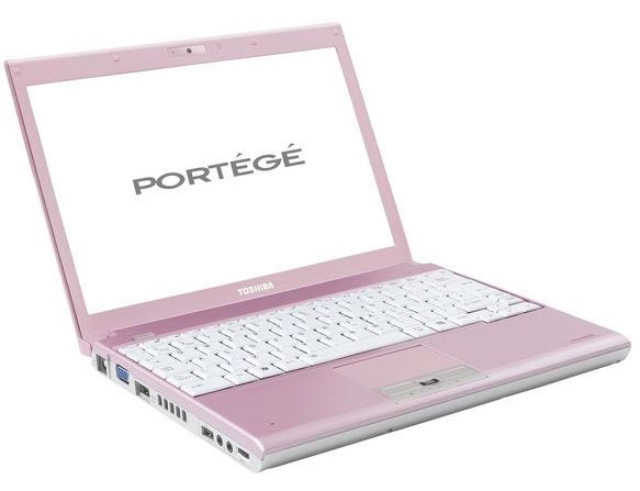 Toshiba Portege A600 - компактный ноутбук в трех новых цветах
