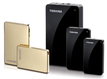 Toshiba StorE - внешние жесткие диски в стальном корпусе