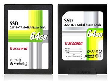 У Transcend появились 2.5-дюймовые SSD на 64 Гб