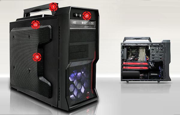 iBuyPower LAN Warrior II - мощный настольный компьютер для игролюбов