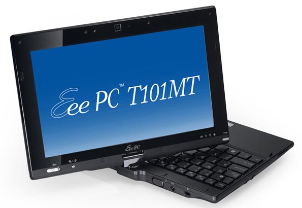 Компания ASUS обновила нетбук-трансформер Eee PC T101MT.