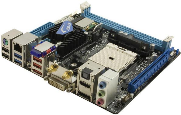 ASUS F1A75-I Deluxe: системная плата для гибридных процессоров AMD.