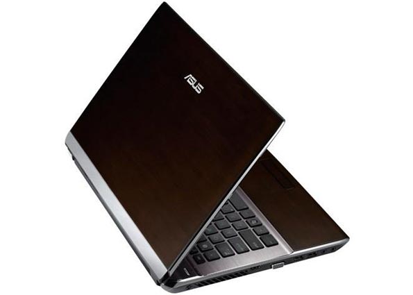 ASUS U43SD: ноутбук с отделкой из дерева на платформе Intel Sandy Bridge