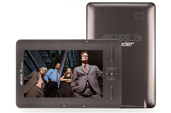 Компания Archos представит ридер с цветным 7-дюймовым дисплеем на выставке CeBIT 2011.