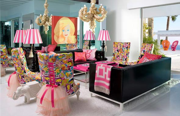 Дом мечты знаменитой блондинки, куклы Barbie - Malibu dream house. 