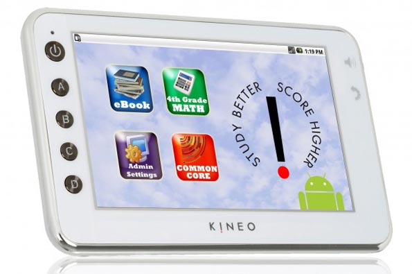 Планшет Brainchild Kineo - первый школьно-студенческий Android-планшет.