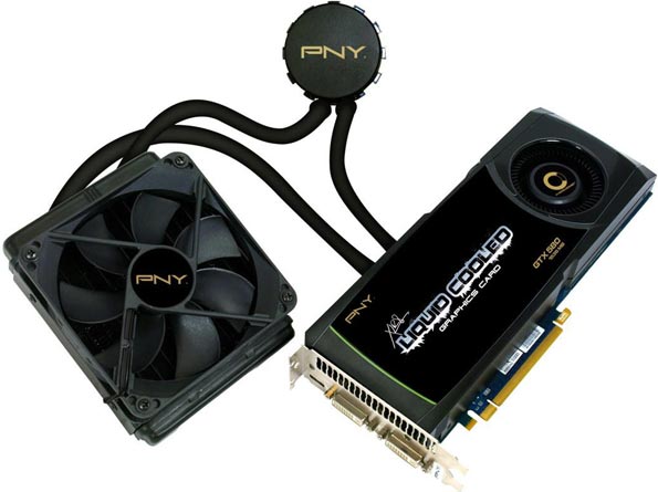 E3 2011: представлена видеокарта PNY XLR8 GeForce GTX 580 с жидкостной системой охлаждения.