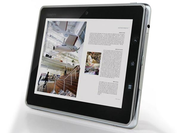 Планшетный компьютер Enspert Identity Tab E201U - Android-планшет с 7-дюймовым дисплеем.