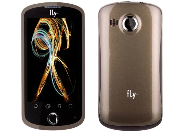 Fly E185: бюджетный телефон с сенсорным дисплеем.