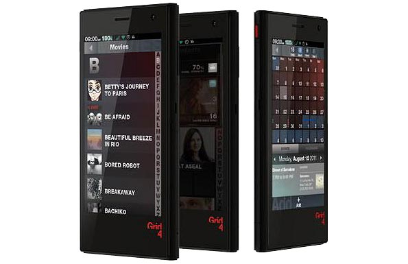 Fusion Garage Grid 4 - смартфон с 4-дюймовым дисплеем.