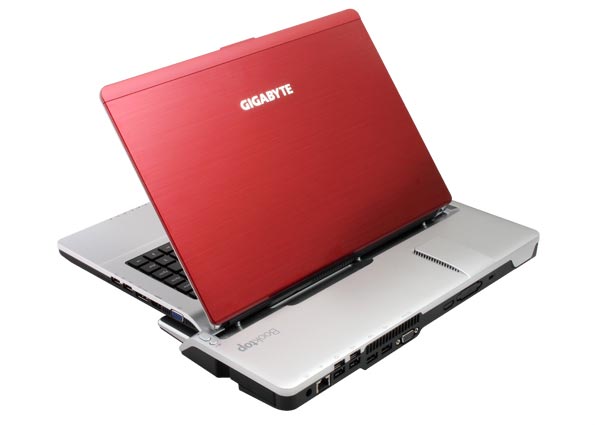 Gigabyte Booktop M2432: 14-дюймовый ноутбук на платформе Intel Sandy Bridge.