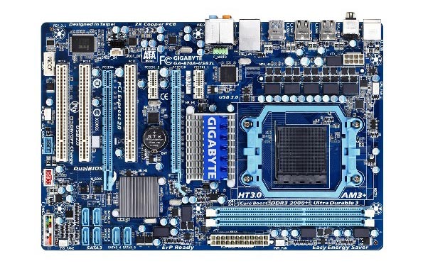 Gigabyte GA-870A-USB3L: материнская плата для процессоров AMD нового поколения.