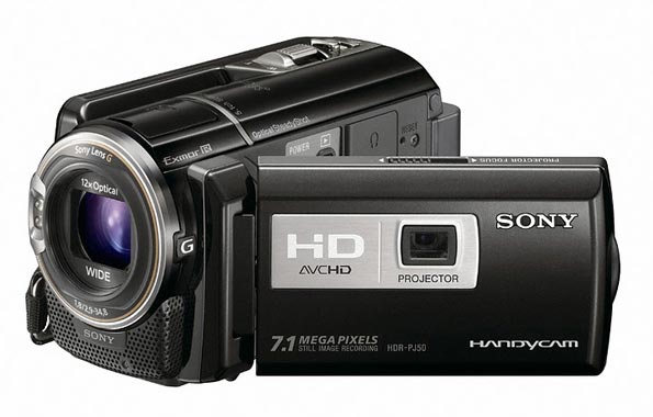 Видеокамера формата Full HD с поддержкой 3D-съёмки - Sony HDR-TD10, и Full HD-камера — HDR-PJ50V поступят впродажу весной.