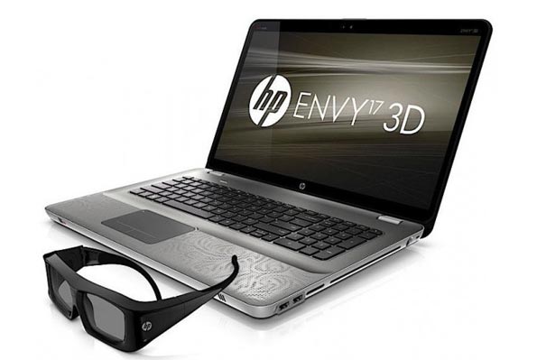 HP представила свой первый ноутбук с 3D-экраном.