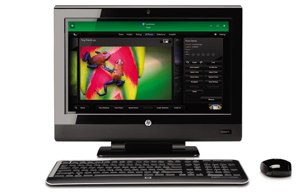 Компьютер класса «всё в одном» с сенсорным экраном - HP TouchSmart 310-1037.