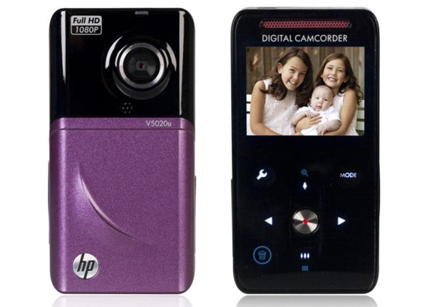 V5020u - карманную видеокамеру от Hewlett-Packard.