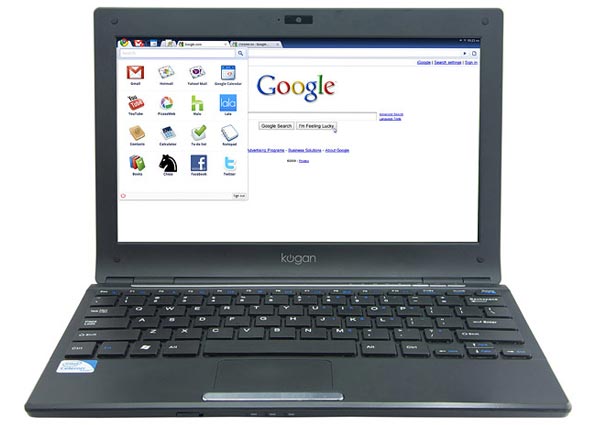 Kogan Agora: ноутбук на основе Google Chromium OS.