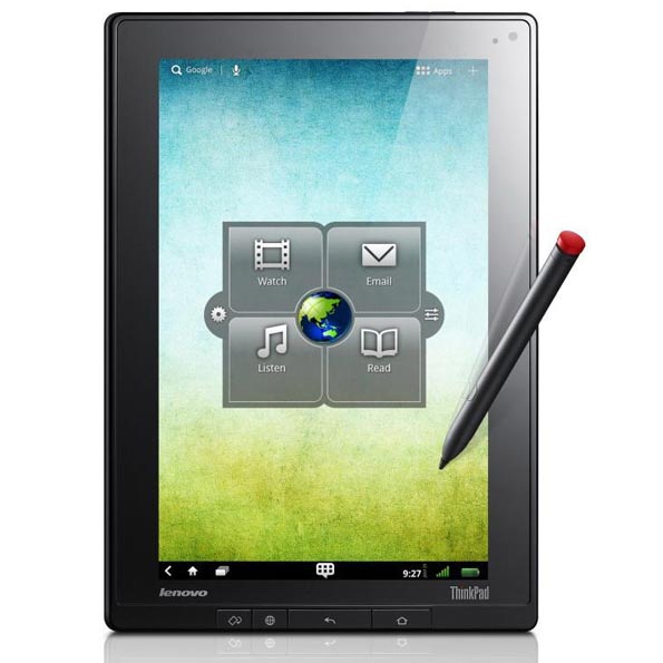Lenovo IdeaPad K1 и ThinkPad: планшеты для потребительского рынка и бизнес-сектора.