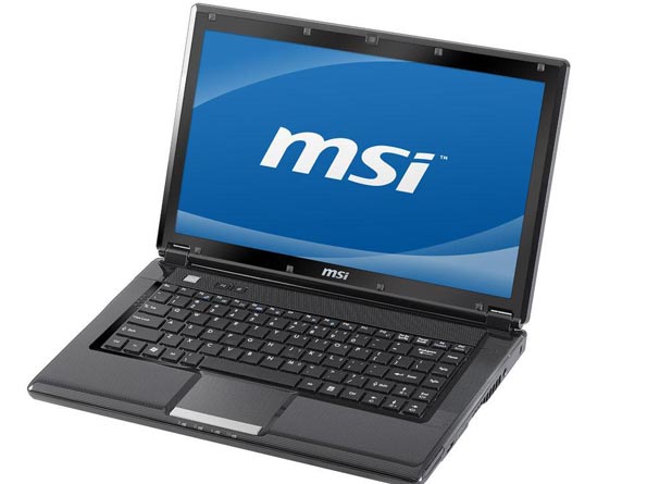 MSI CR430: 14-дюймовый ноутбук с гибридным процессором AMD.