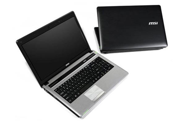 MSI CX640MX: 15,6-дюймовый ноутбук на платформе Intel Sandy Bridge.