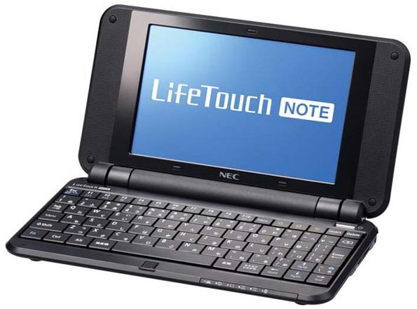 NEC LifeTouch Note: нетбук на платформе nVidia Tegra второго поколения.