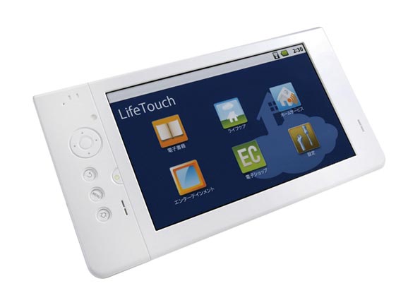 Японская компания NEC анонсировала «облачный» планшет LifeTouch
