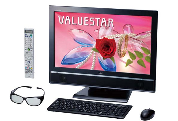 Десктоп-моноблок с поддержкой 3D-контента - NEC ValueStar VW970/DS.