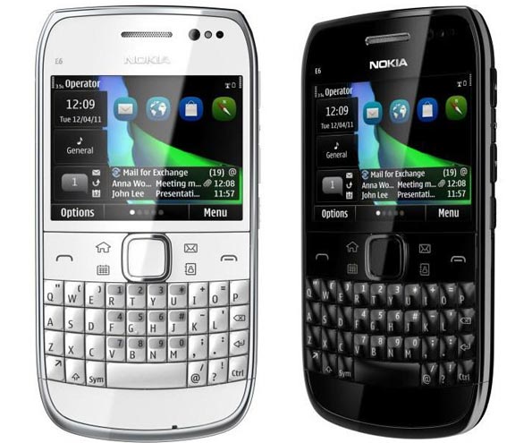 Nokia E6 - смартфон доступен для заказа на Amazon.