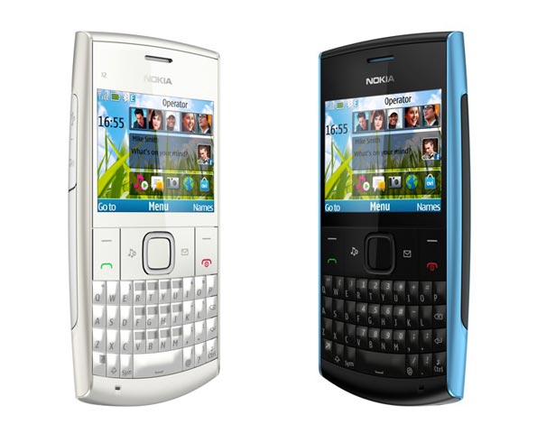 Анонс от Nokia - телефон X2-01.