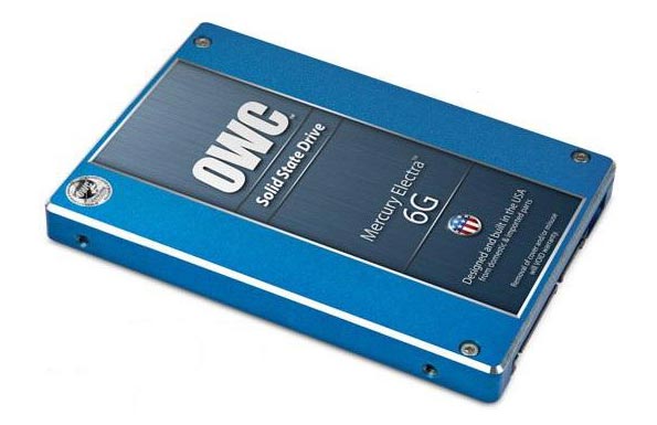 OWC Mercury Electra 6G: твердотельные диски с интерфейсом SATA 3.0.