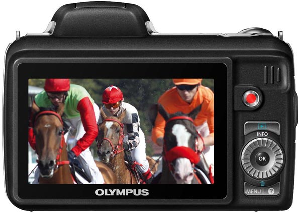 Olympus SP-810UZ: компактная фотокамера с 36-кратным трансфокатором.