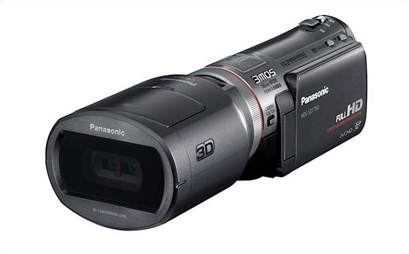 Потребительская видеокамера с поддержкой 3D-съёмки - Panasonic HDC-SDT750.