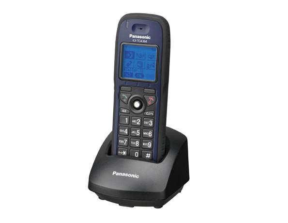 DECT-телефон в пылевлагозащищённом корпусе - Panasonic KX-TCA364CE.