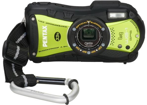 Pentax Optio WG-1 GPS: компактная фотокамера повышенной прочности.