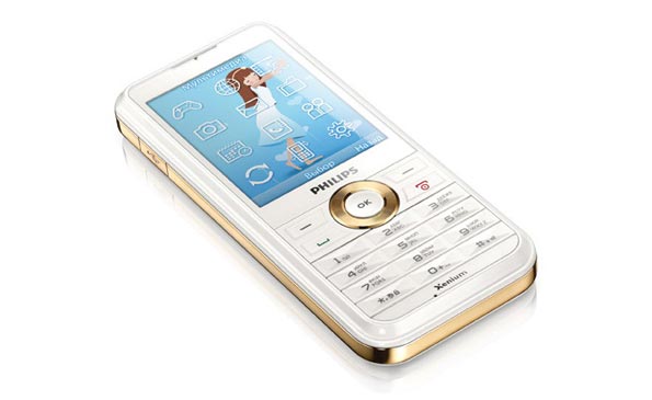 Телефон с двумя слотами для сим-карт - Philips Xenium F511.