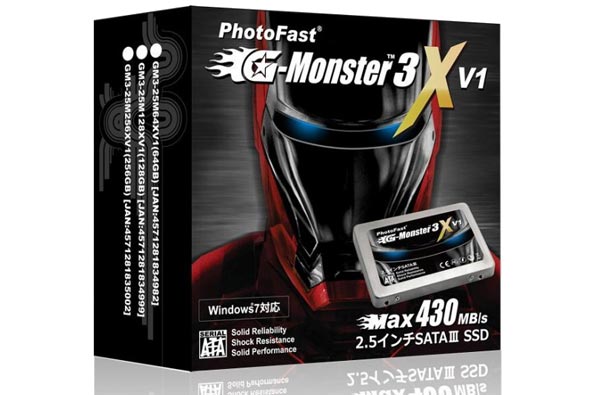 Твердотельные накопители с интерфейсом SATA 3.0 - PhotoFast G-Monster3 XV1.