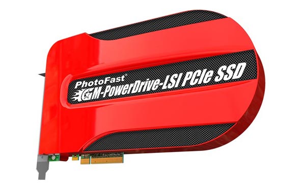 SSD-диск с интерфейсом PCI-Express x8 - PhotoFast Power Drive-LSI.