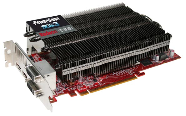 Radeon HD 6850 - бесшумный видеоадаптер от PowerColor.